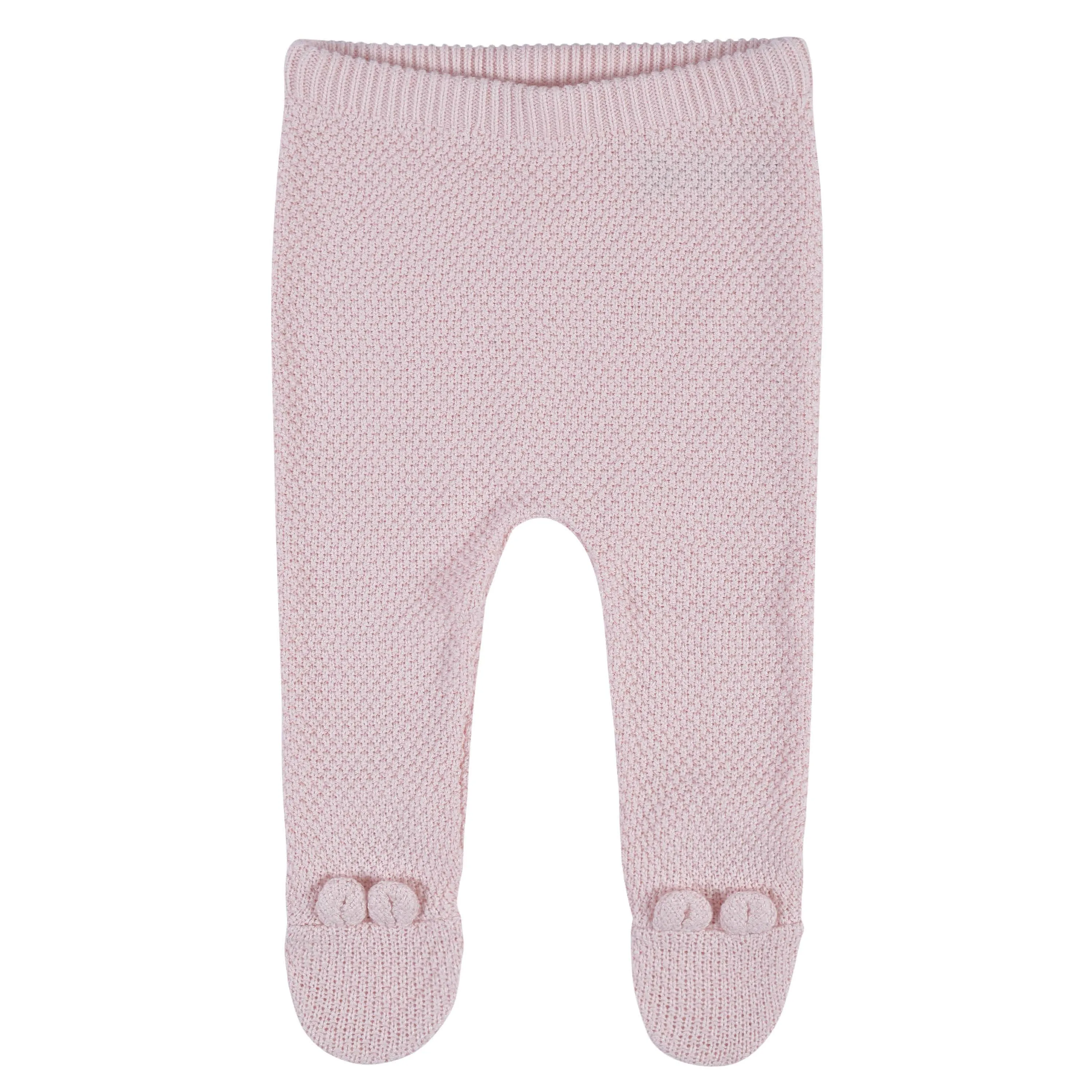 3-Piece Baby Girls Pink Knit Outfit & Blanket Set