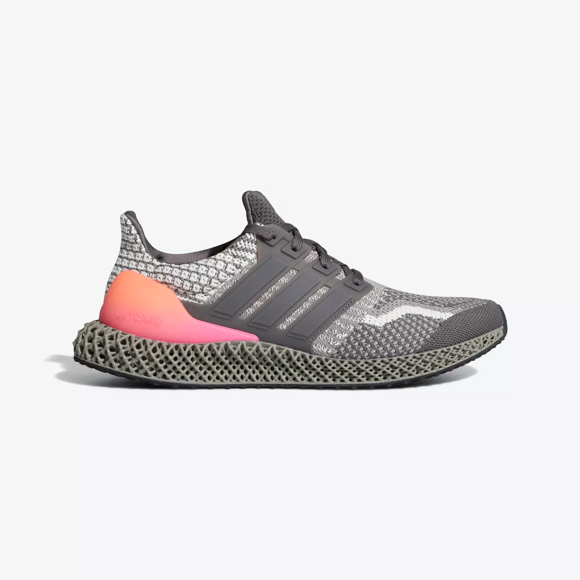 Adidas Ultra 4D 5.0 Shoes - Grey Five / Grey Three