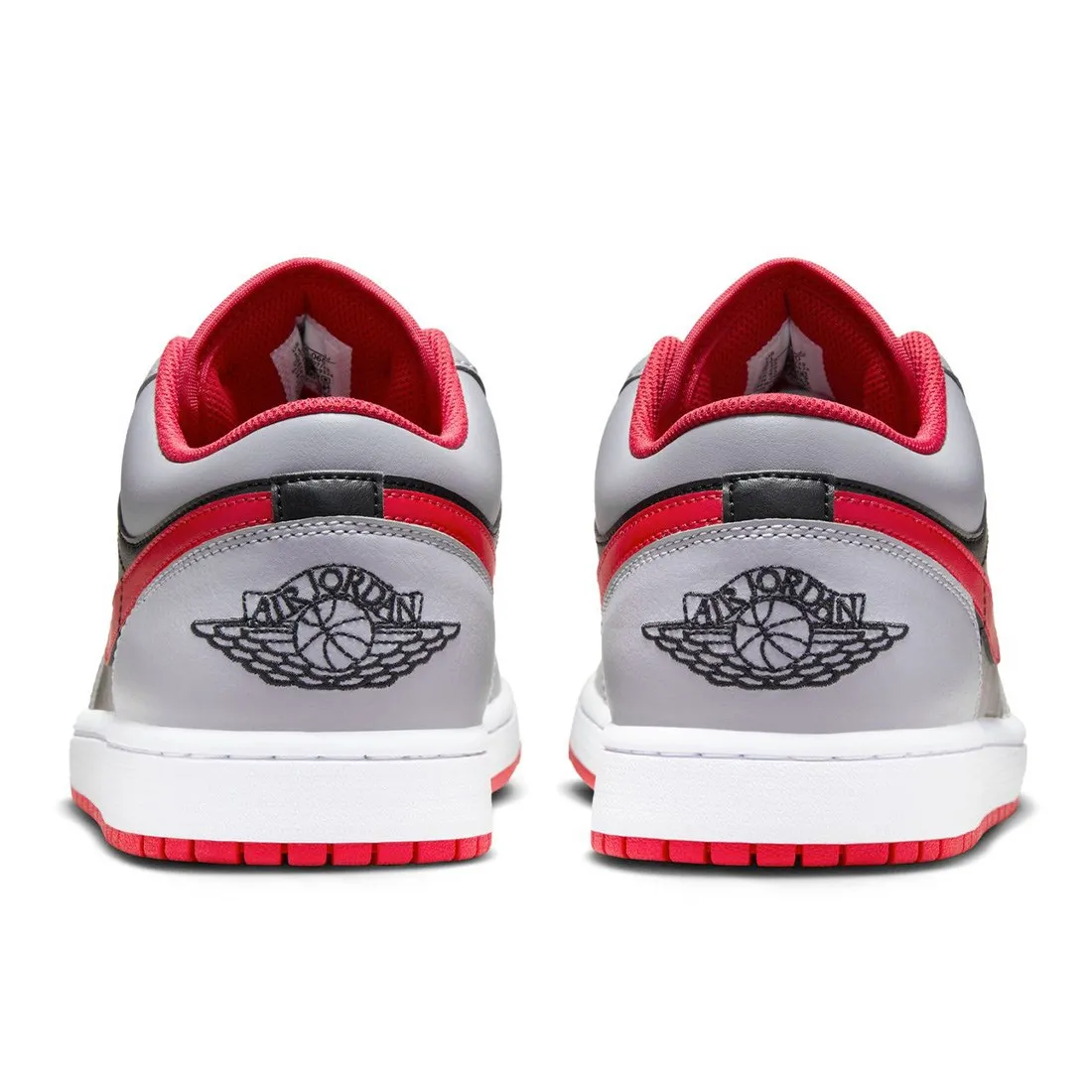 Air Jordan 1 Low Men (black / fire red-cement grey-white)