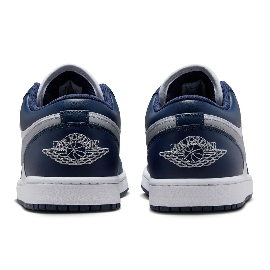 Air Jordan 1 Low Men (white / wolf grey-midnight navy)