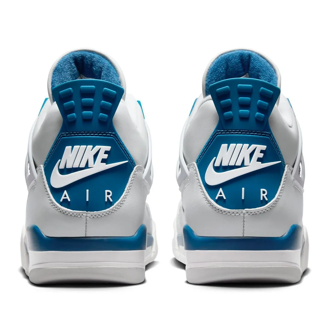 AIR JORDAN 4 RETRO Men (off white / military blue-neutral grey)