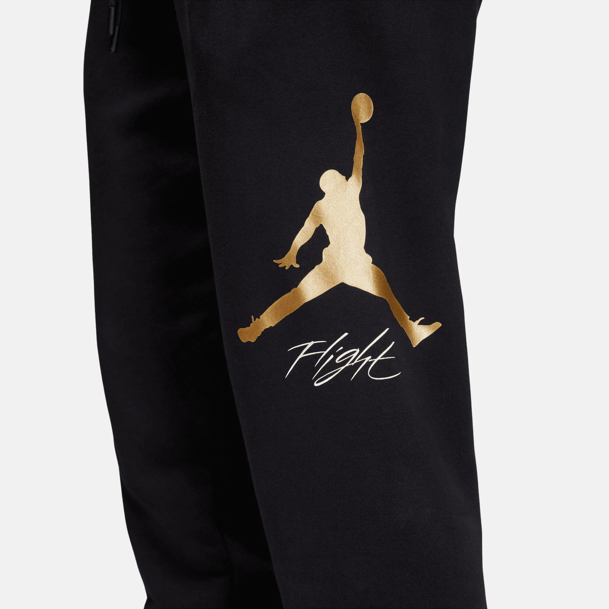 Air Jordan Essentials Black Fleece Baseline Pants