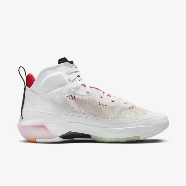 Air Jordan XXXVII PF 37 Hare White Red Men Basketball Sh...