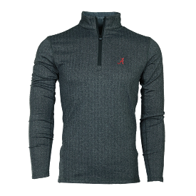 Alabama Herringbone Tate Quarter-Zip