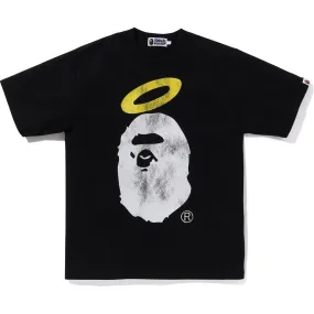 BAPE X UNION PIGMENT DYED APE HEAD TEE MENS