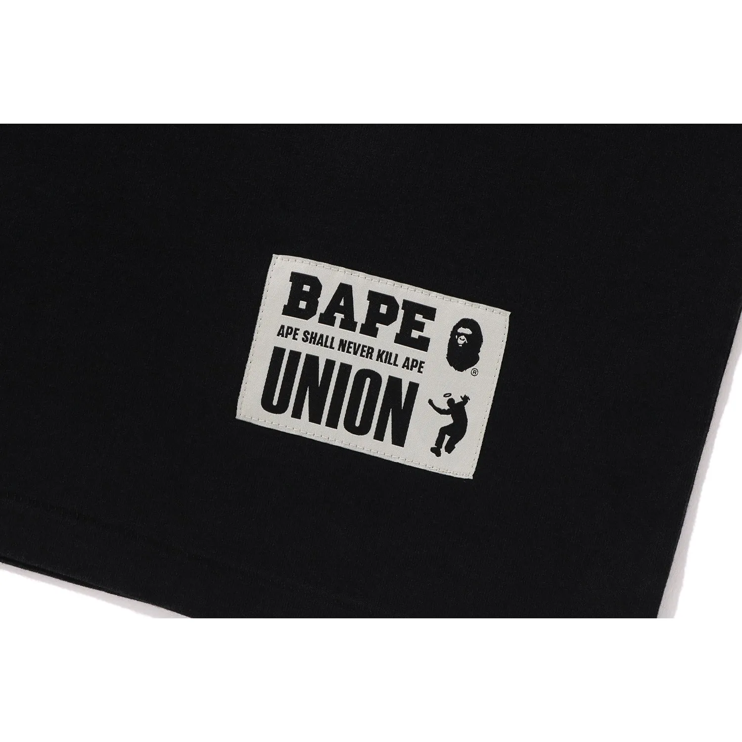 BAPE X UNION PIGMENT DYED STA TEE MENS