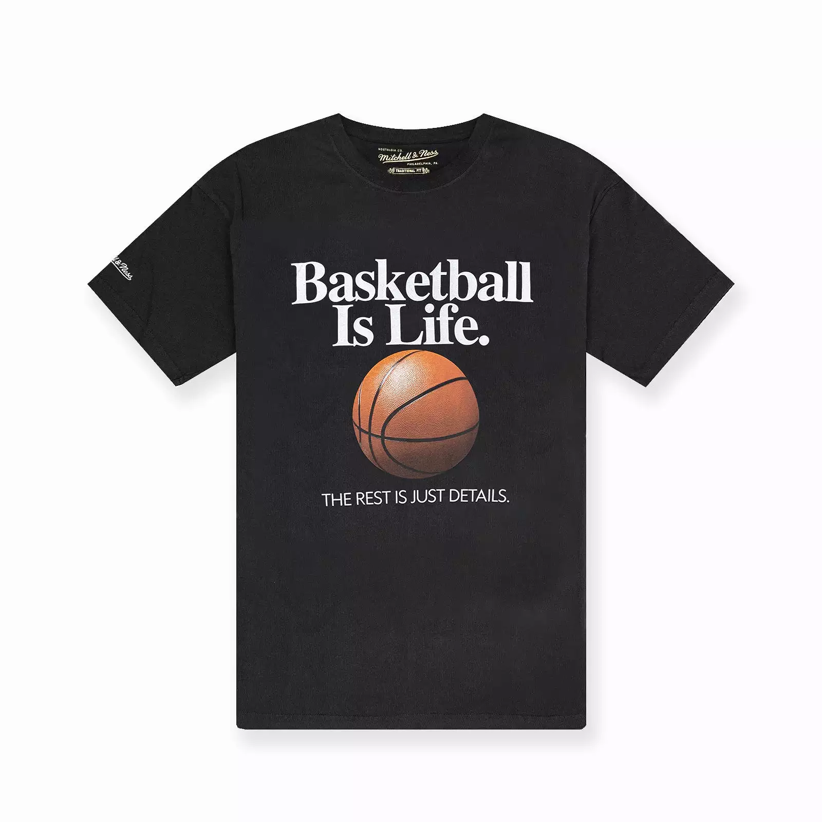 Basketball Is Life Tee - Black