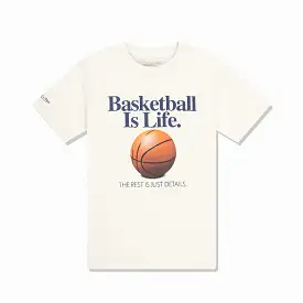 Basketball Is Life Tee - Unbleached