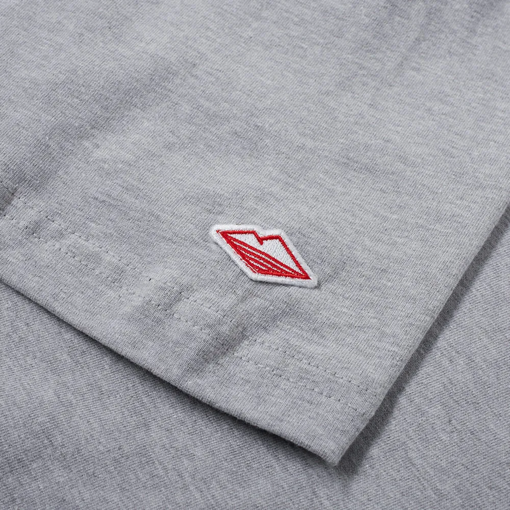 Battenwear Long Beach Hang Five TeeHeather Grey