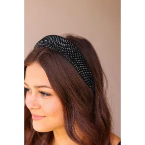 Black Bling Headband