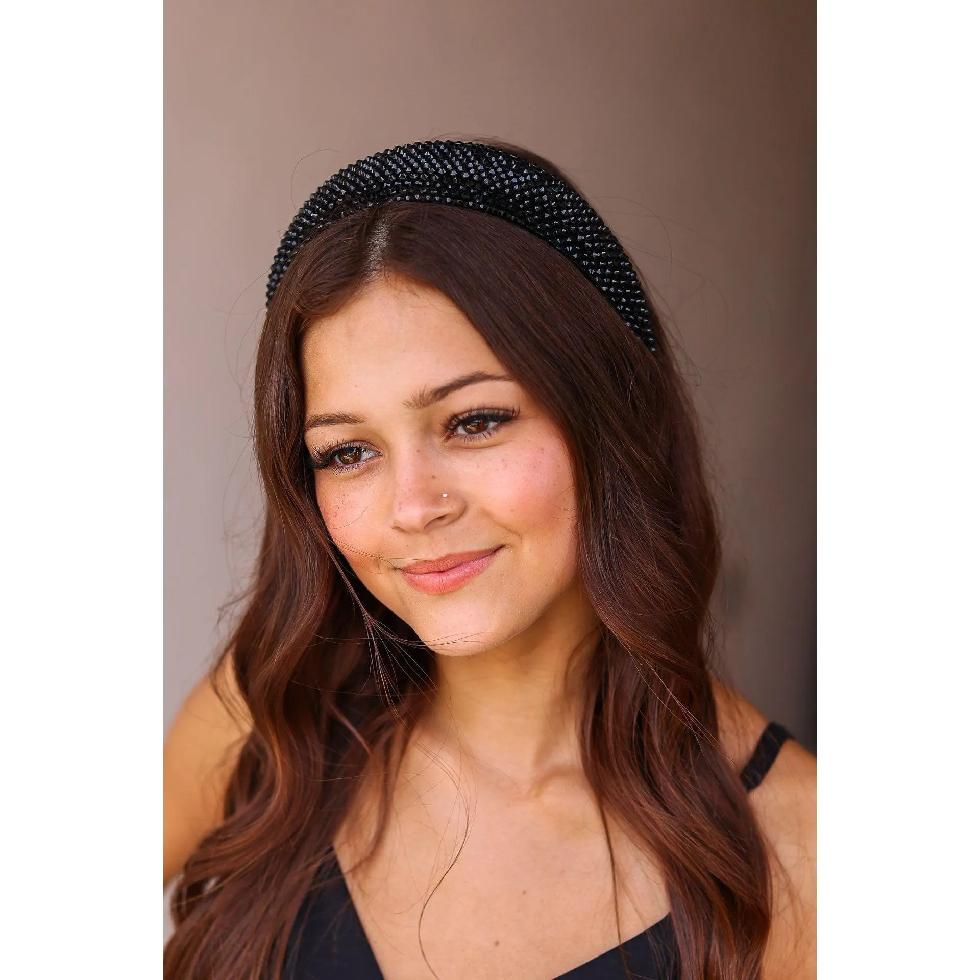 Black Bling Headband