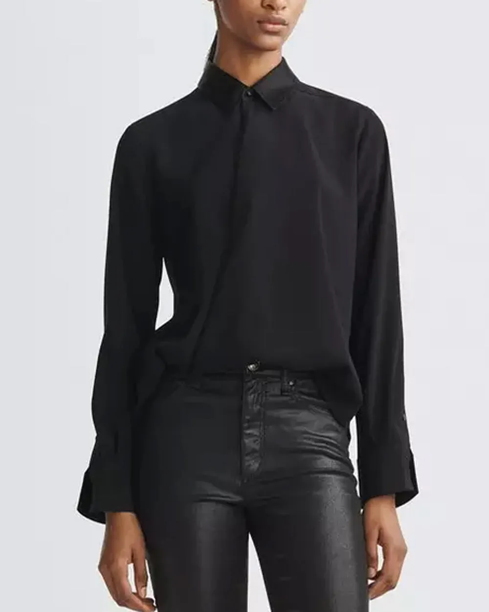 Black Phillipa Blouse