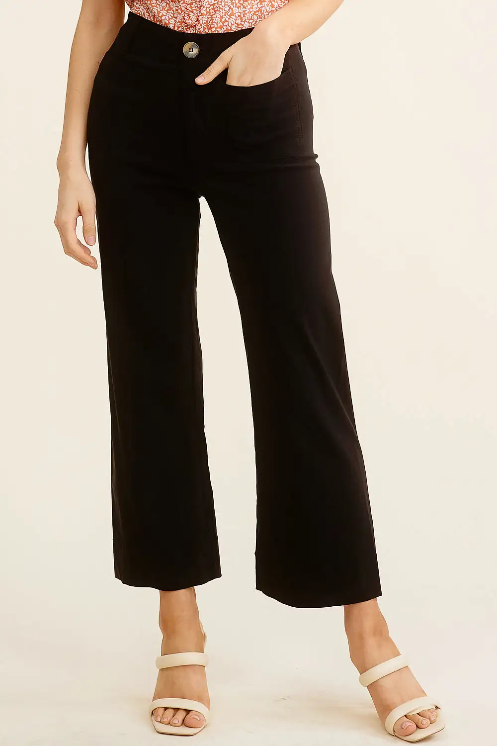 Black Wide Leg Pants