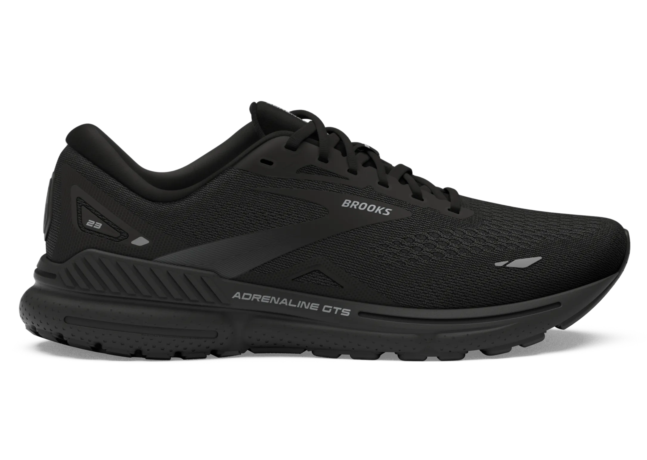 Brooks Adrenaline GTS 23 (4E Width) - Black/Black/Ebony (Mens)