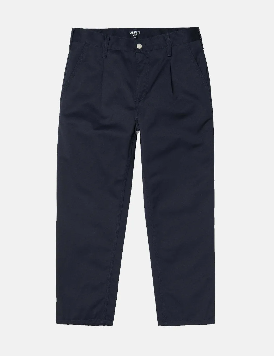 Carhartt-WIP Abbott Pant 'Denison Twill' (Tapered Fit) - Dark Navy Rinsed