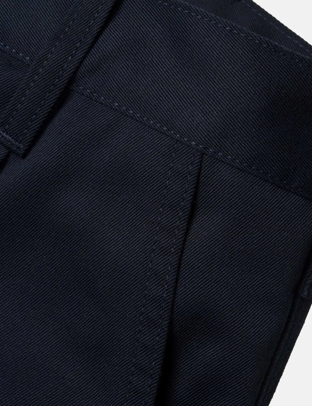 Carhartt-WIP Abbott Pant 'Denison Twill' (Tapered Fit) - Dark Navy Rinsed