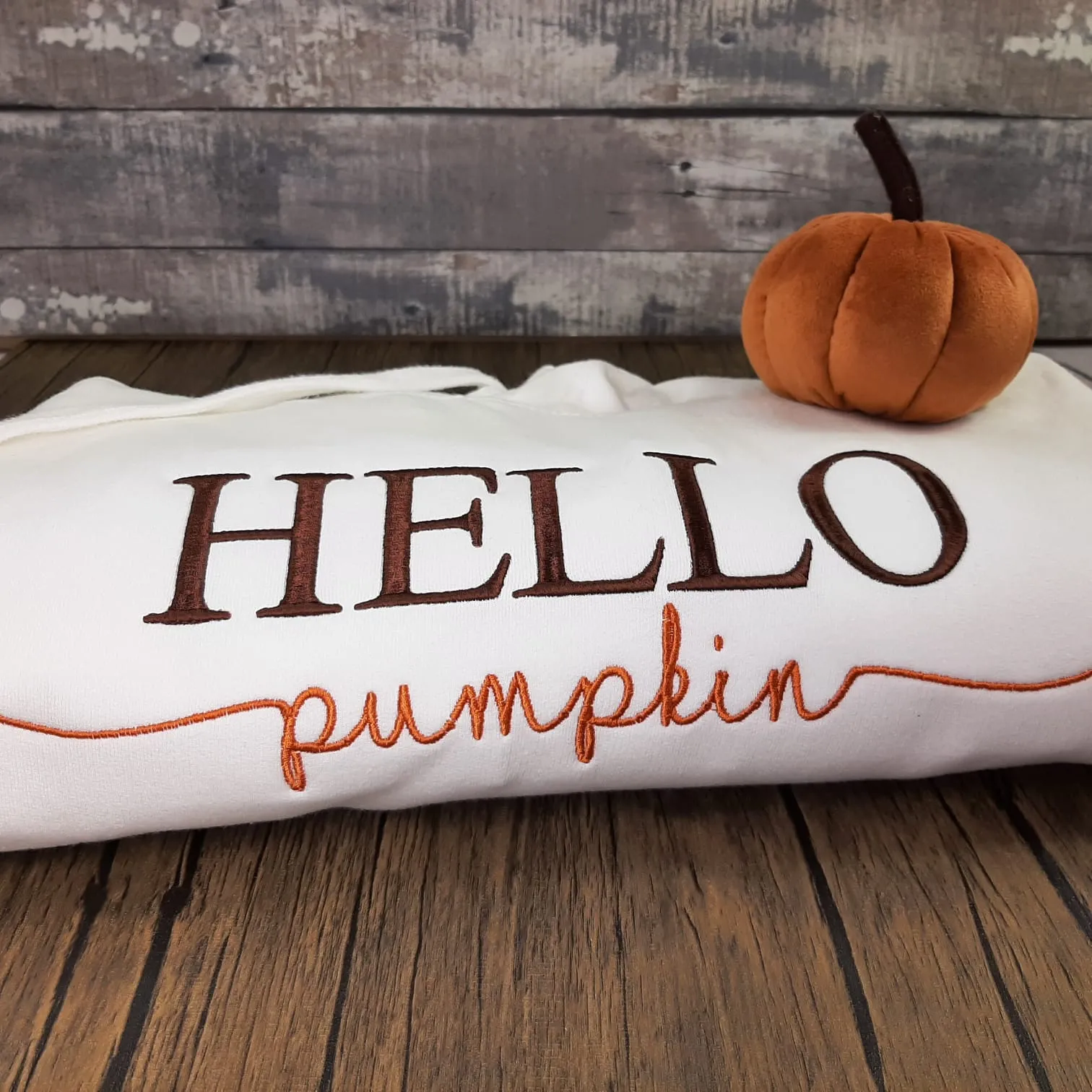 Children's Hello Pumpkin Hoodie/Sweater