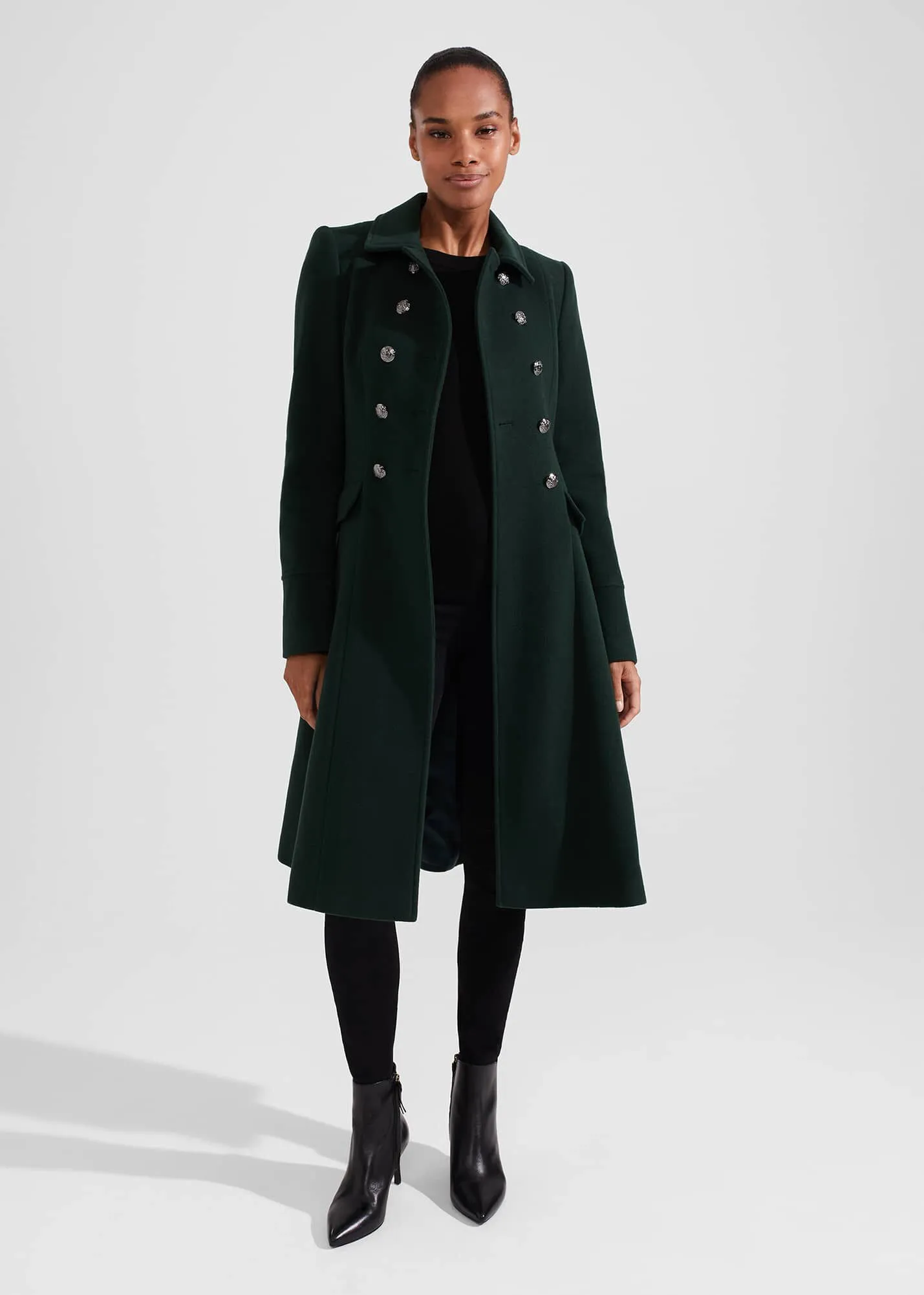 Clarisse Wool Blend Coat 