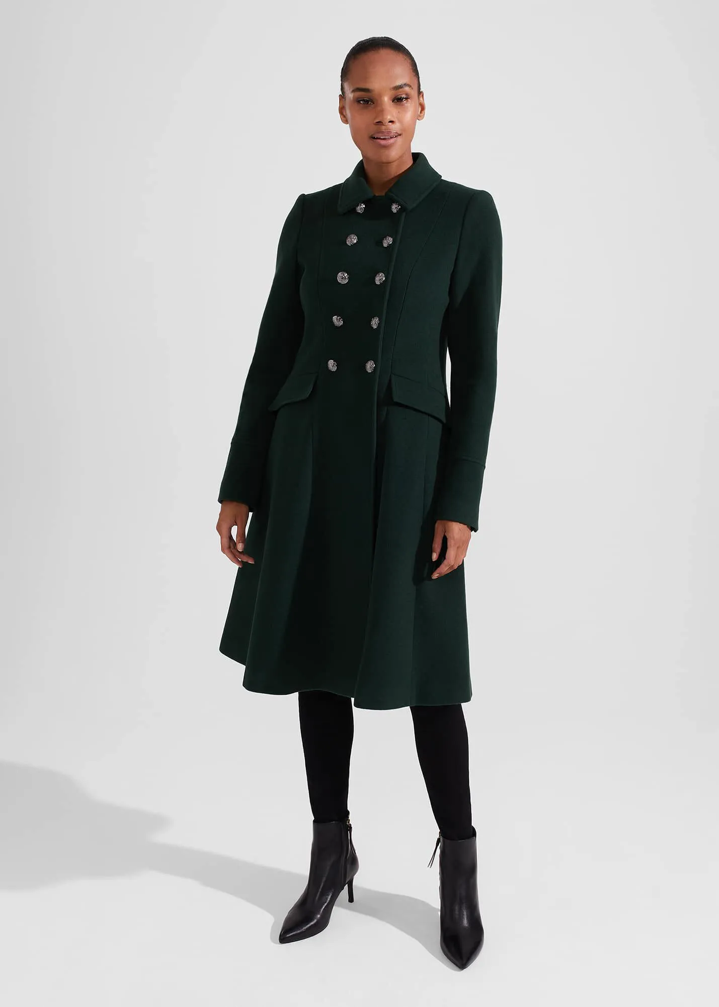 Clarisse Wool Blend Coat 