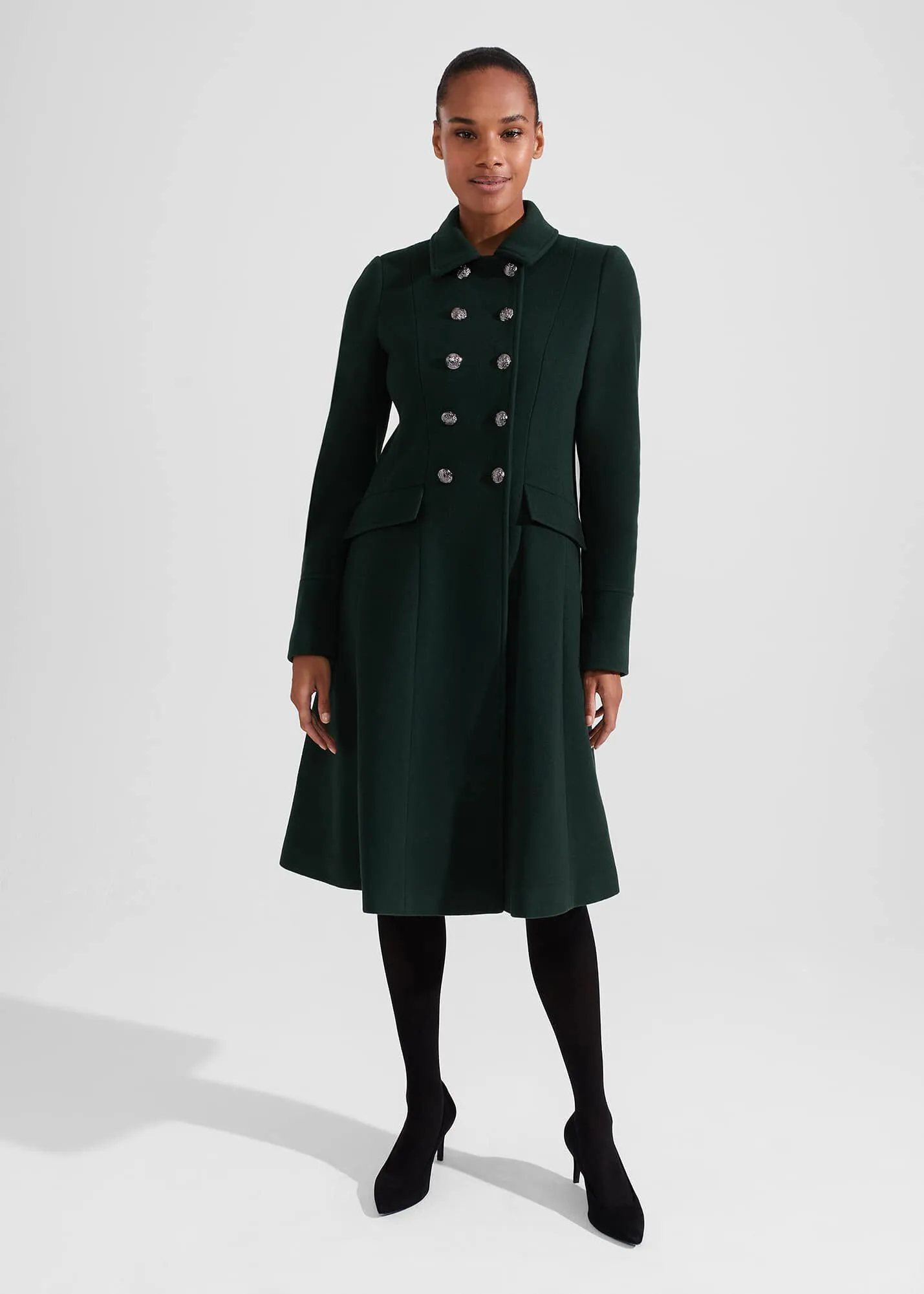 Clarisse Wool Blend Coat 