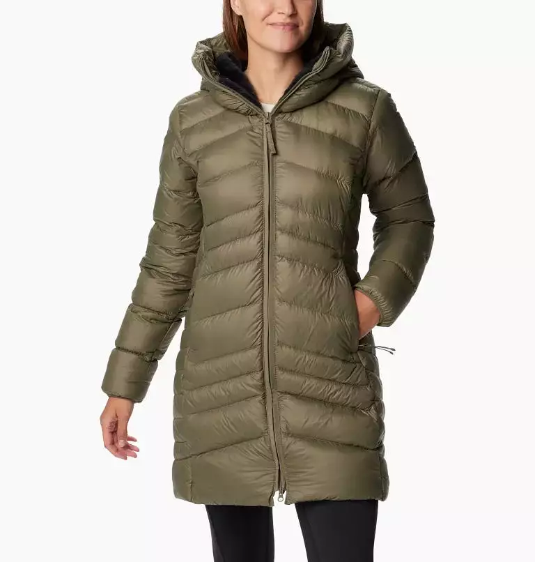 Columbia Women's Autumn Park Down Hooded Mid Jacket