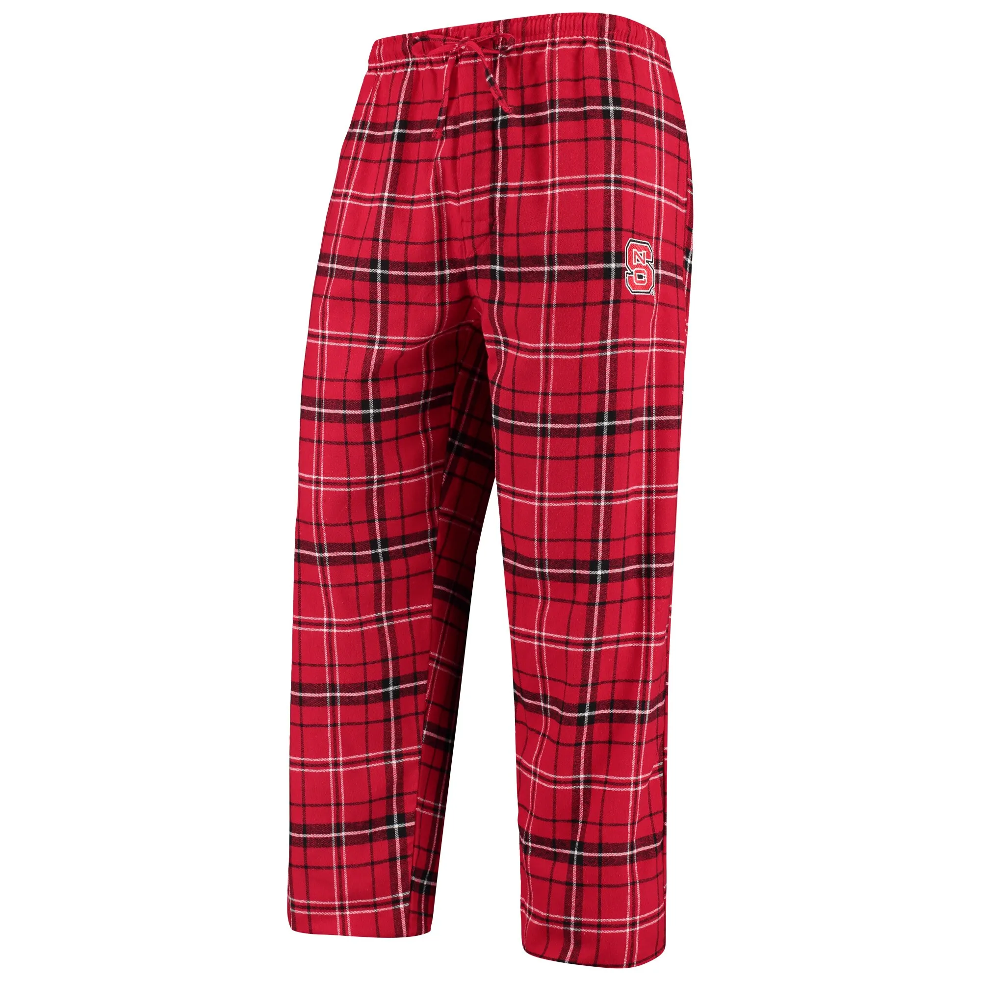 Concepts Sport NC State Wolfpack Red/Black Ultimate Flannel Pants