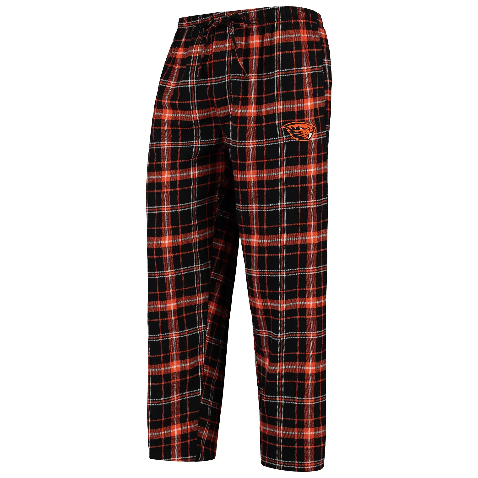 Concepts Sport Oregon State Beavers Black/Orange Ultimate Flannel Pants