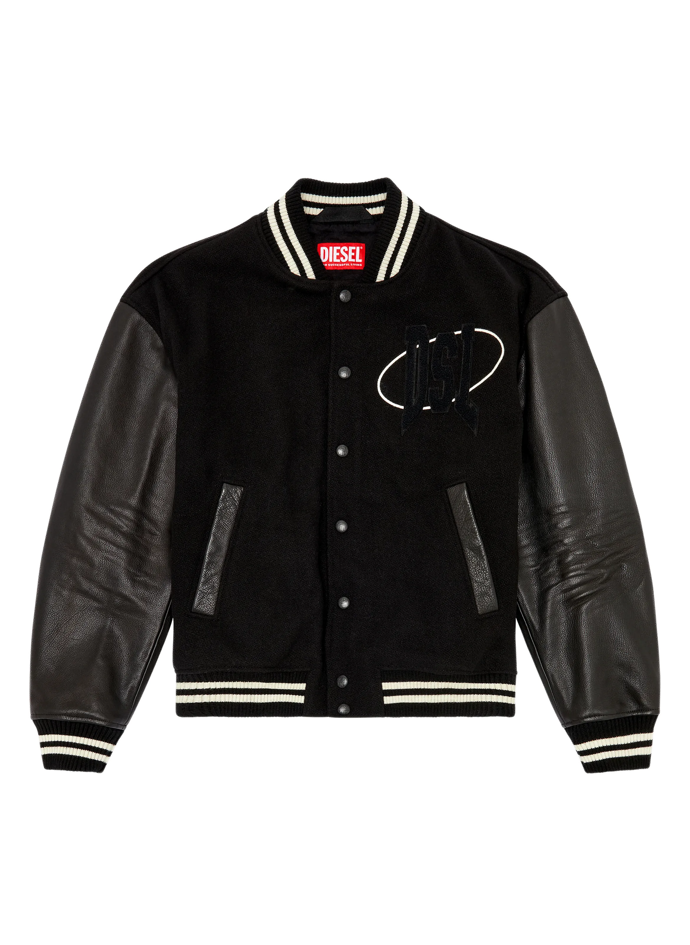 DIESEL  Aviator jacket - Black