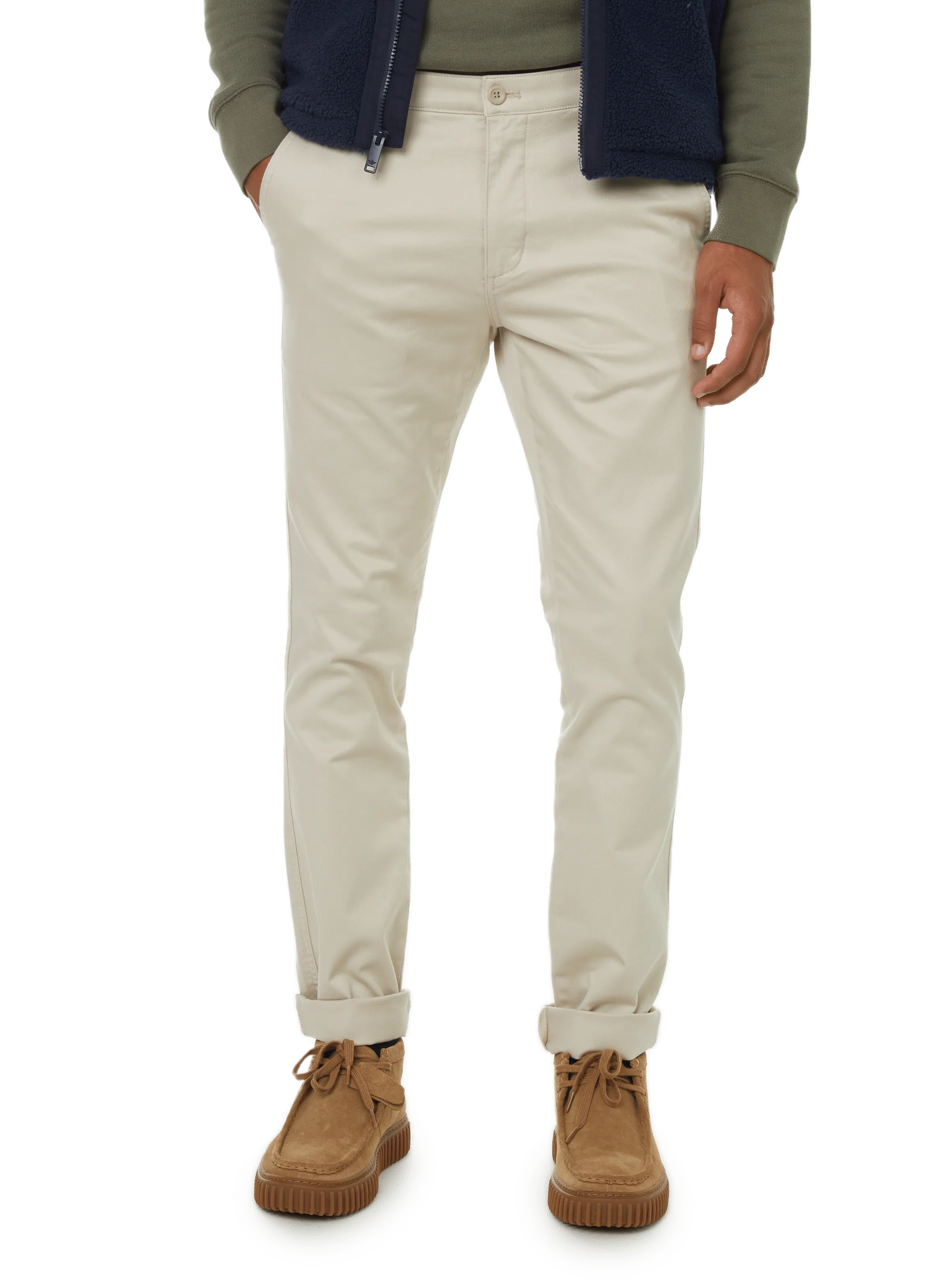 DOCKERS  Original Chino cotton trousers - White