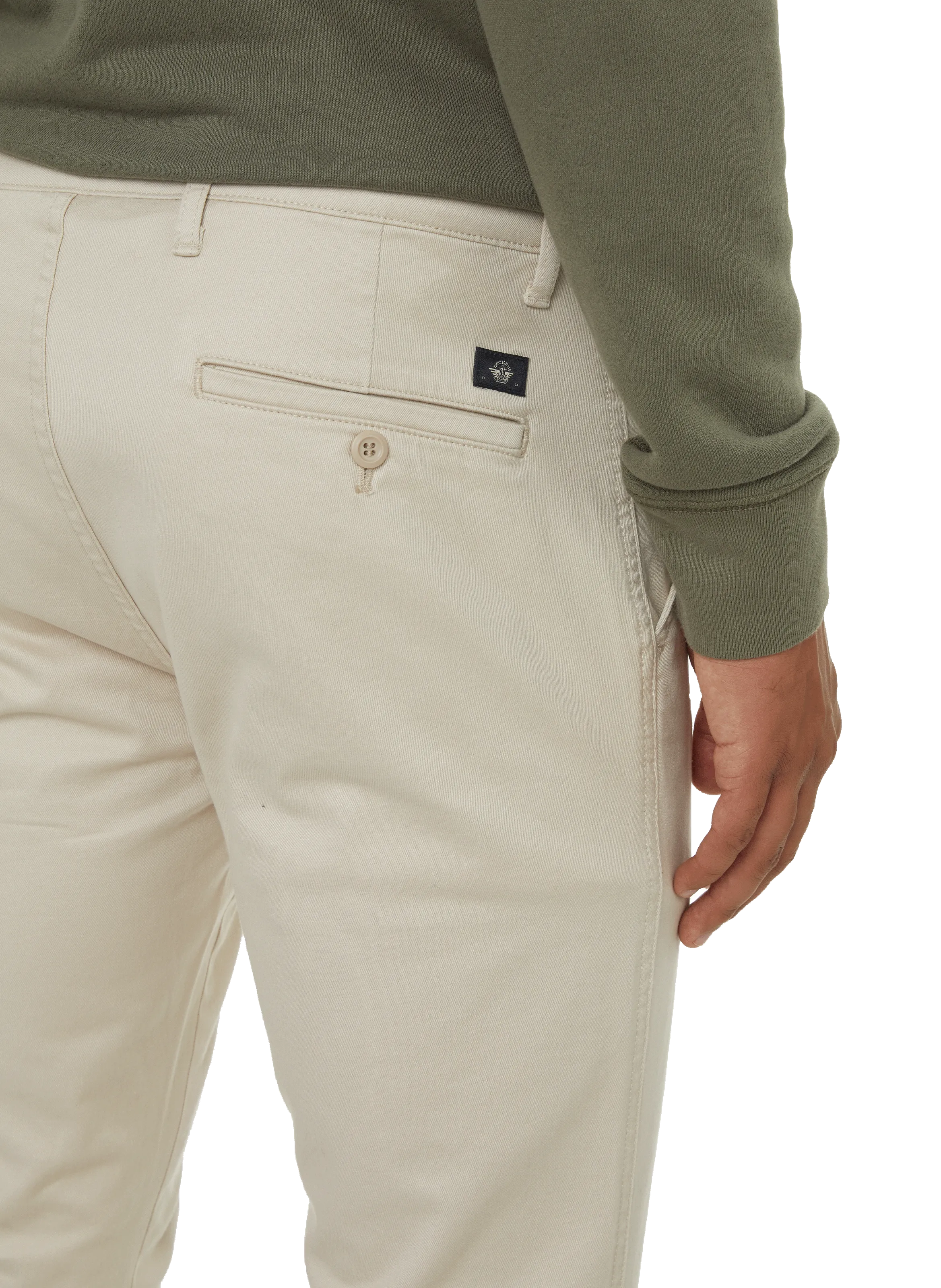 DOCKERS  Original Chino cotton trousers - White