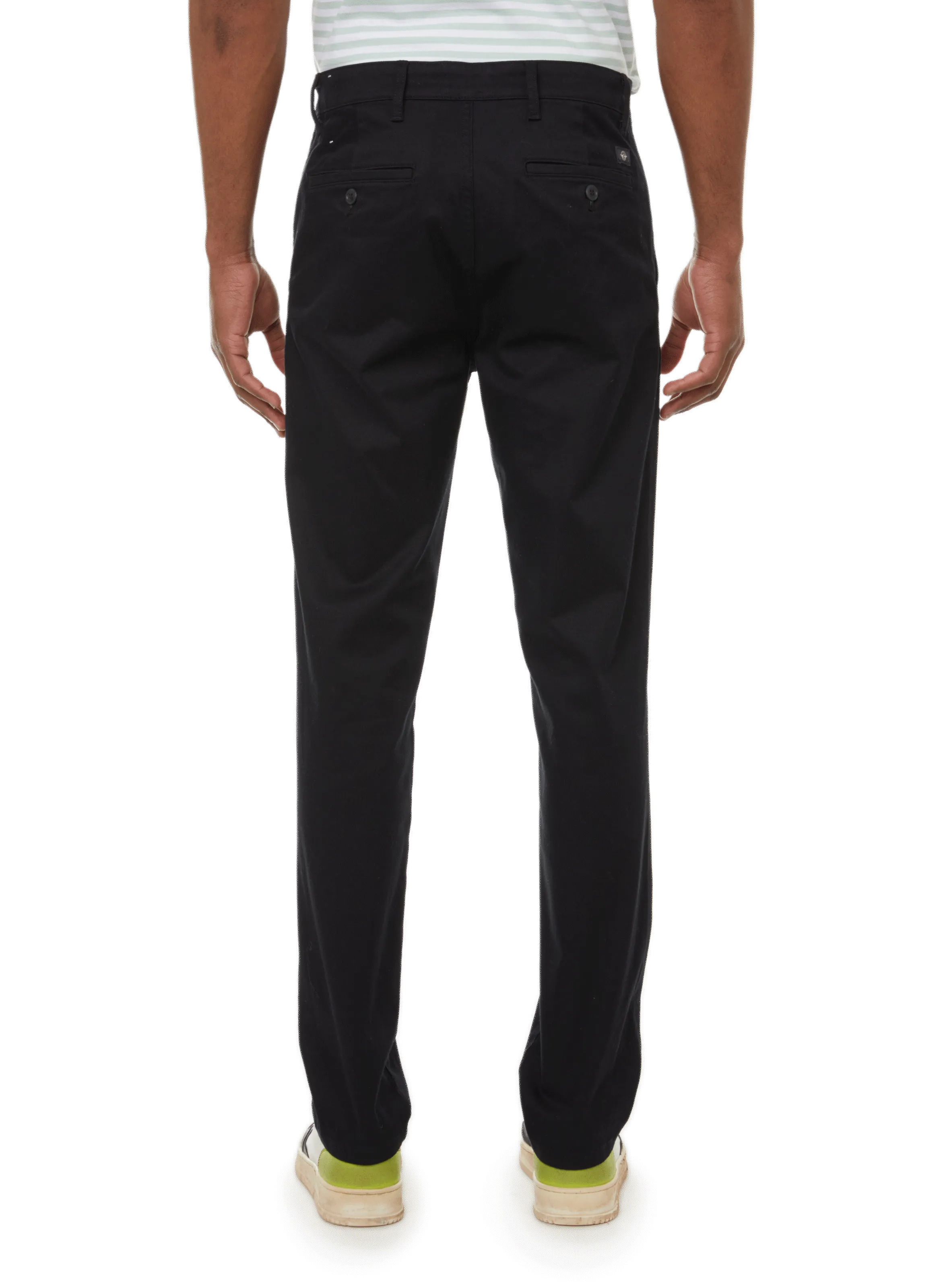 DOCKERS  ORIGINAL CHINO OPP SLIM - Black