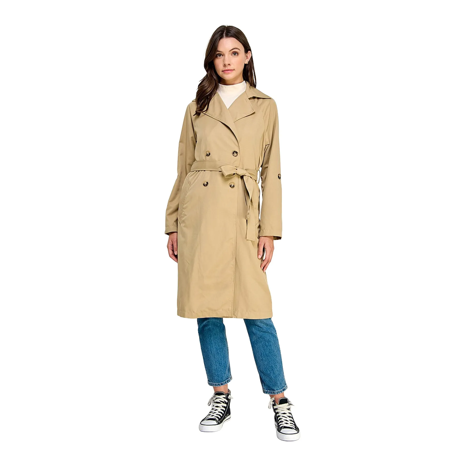 Double Breasted Trench Coat