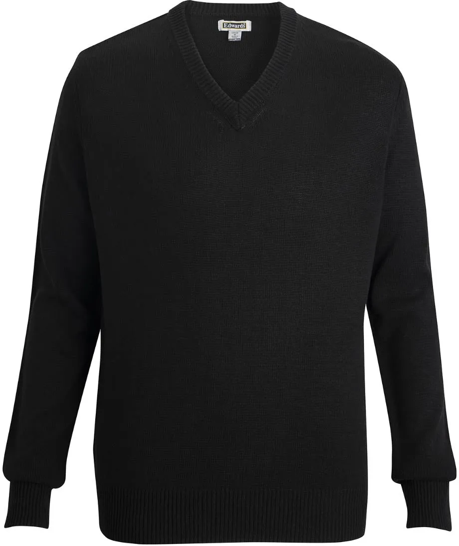 Edwards Unisex V Neck Sweater