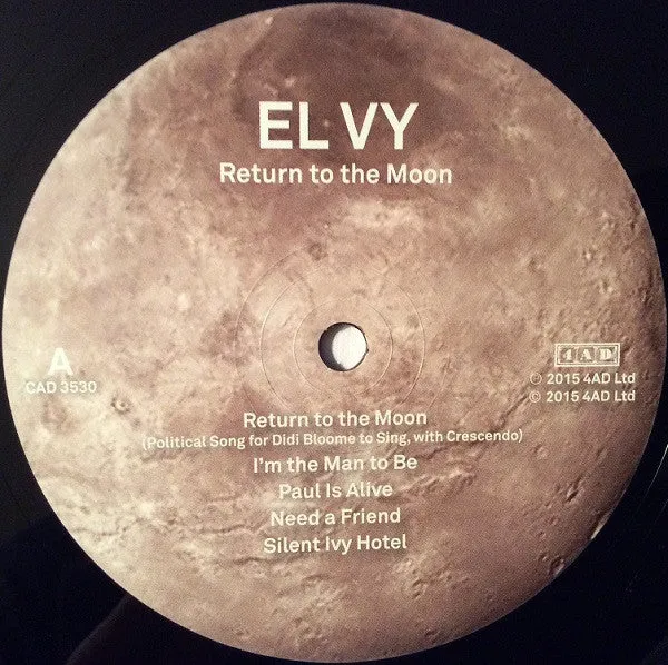 EL VY ~ Return To The Moon