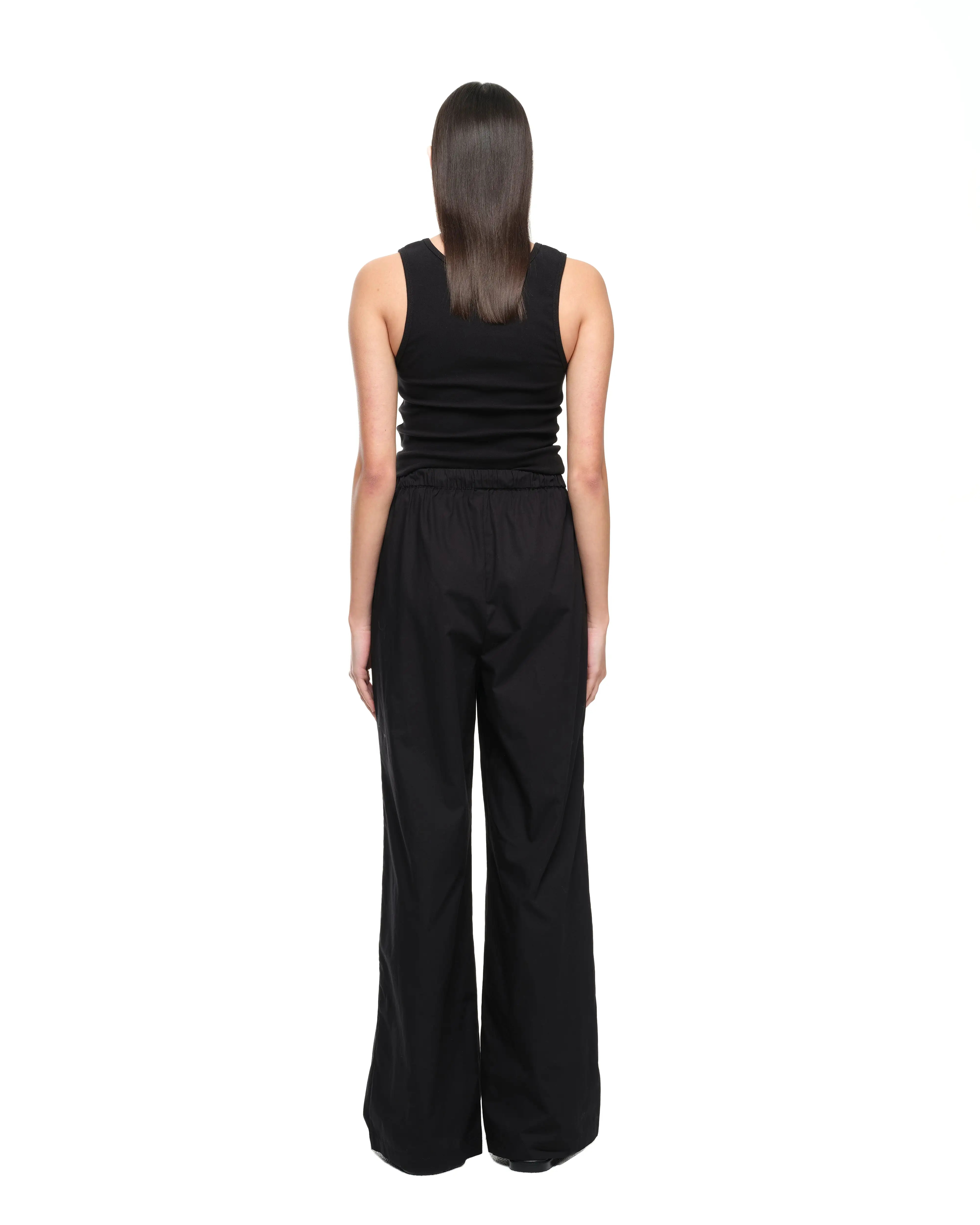 EVERYDAY WIDE LEG PANT - BLACK