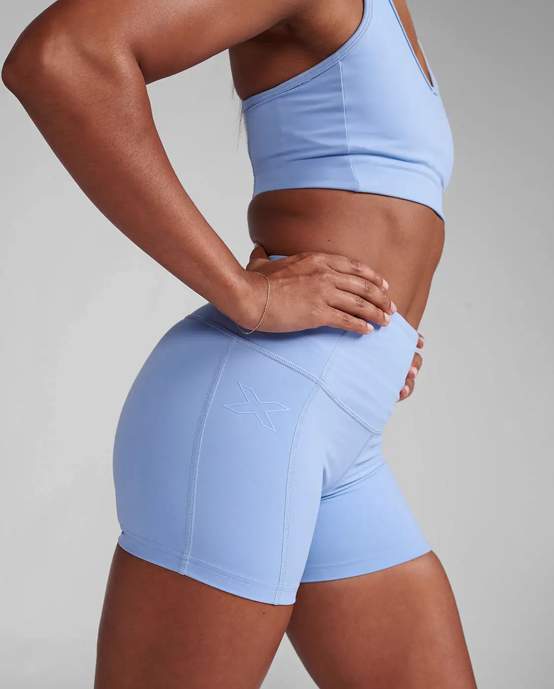 Form Soft Touch Hi Rise Shorts - Hydrangea