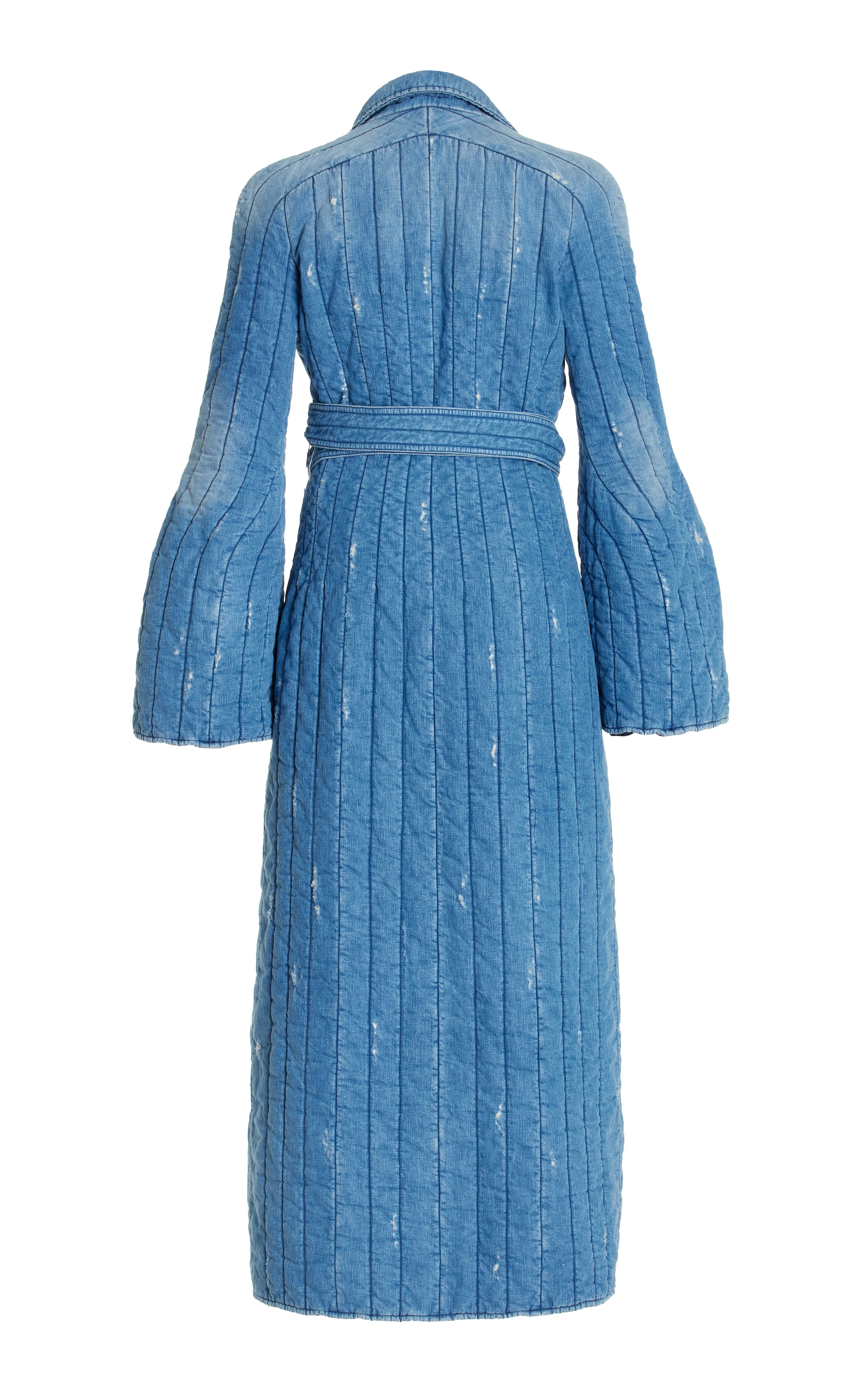 Gabriela Hearst Dalloway Quilted Cotton-Linen Coat