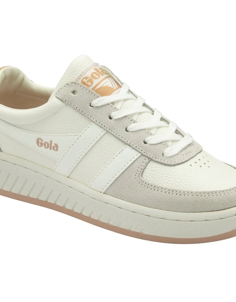 Gola Women's Grandslam '88 Sneakers - White/Pearl Pink