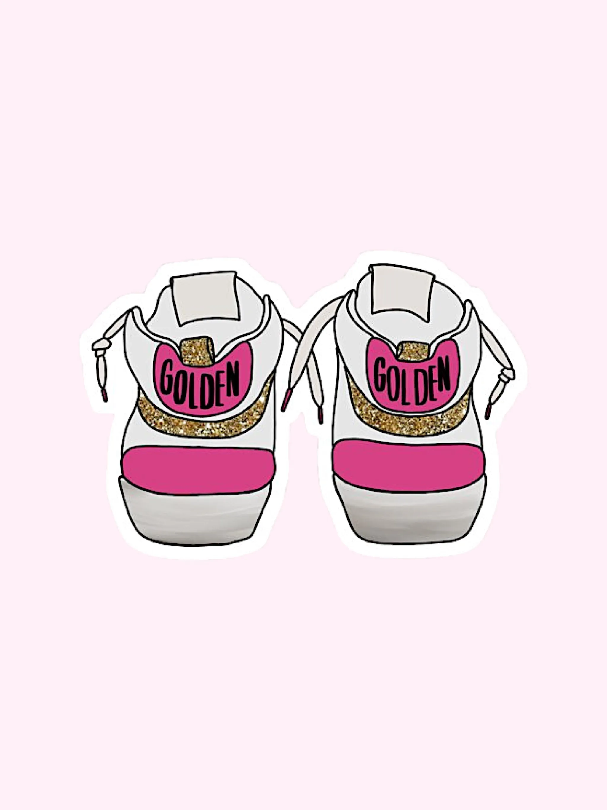 Golden Goose Sneaker Sticker Pack