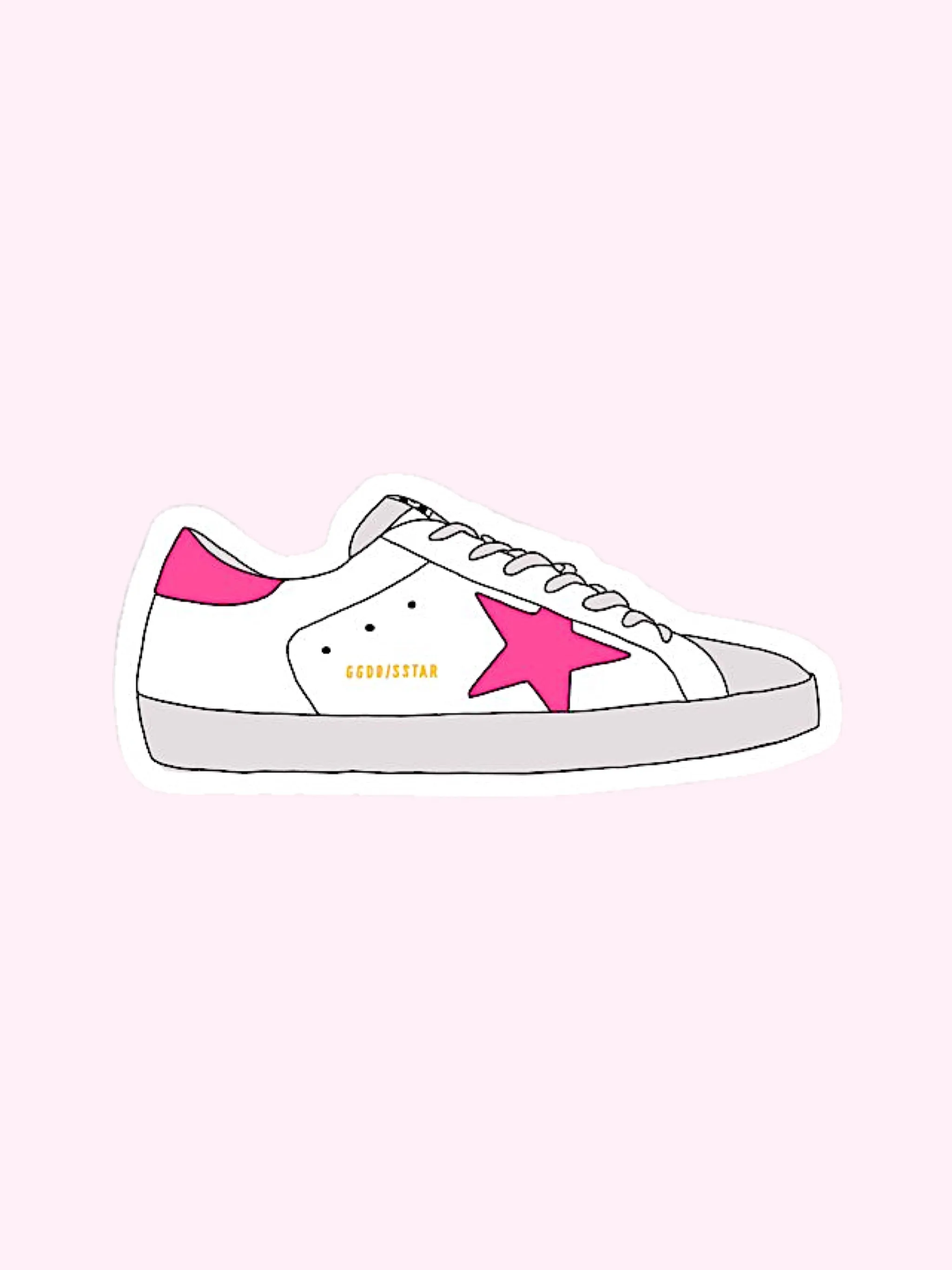 Golden Goose Sneaker Sticker Pack