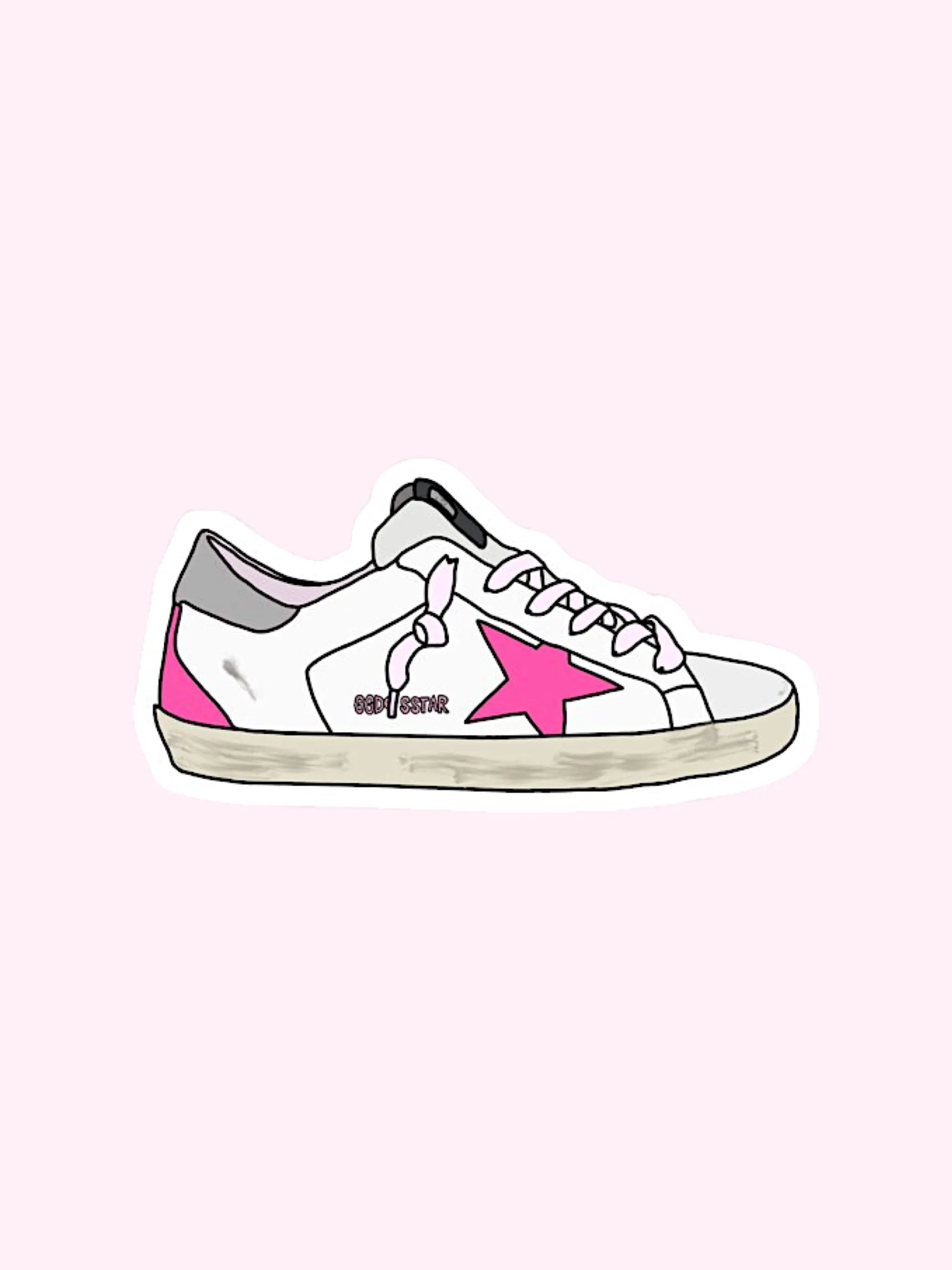 Golden Goose Sneaker Sticker Pack