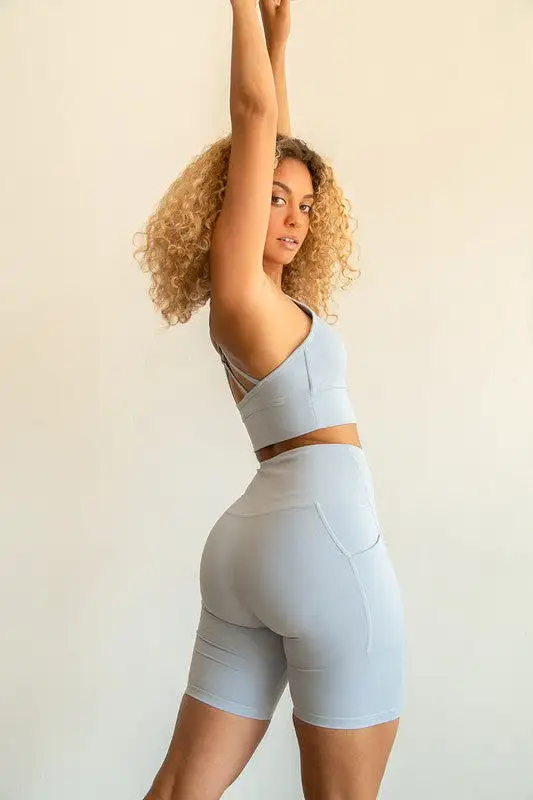 High Waist Yoga Biker Short