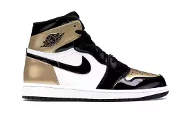 Jordan 1 Retro High Patent Gold Toe