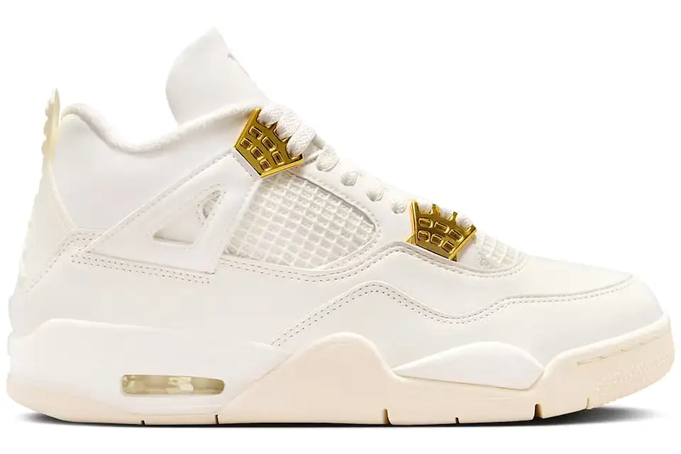 Jordan 4 Retro Metallic Gold (Women's)