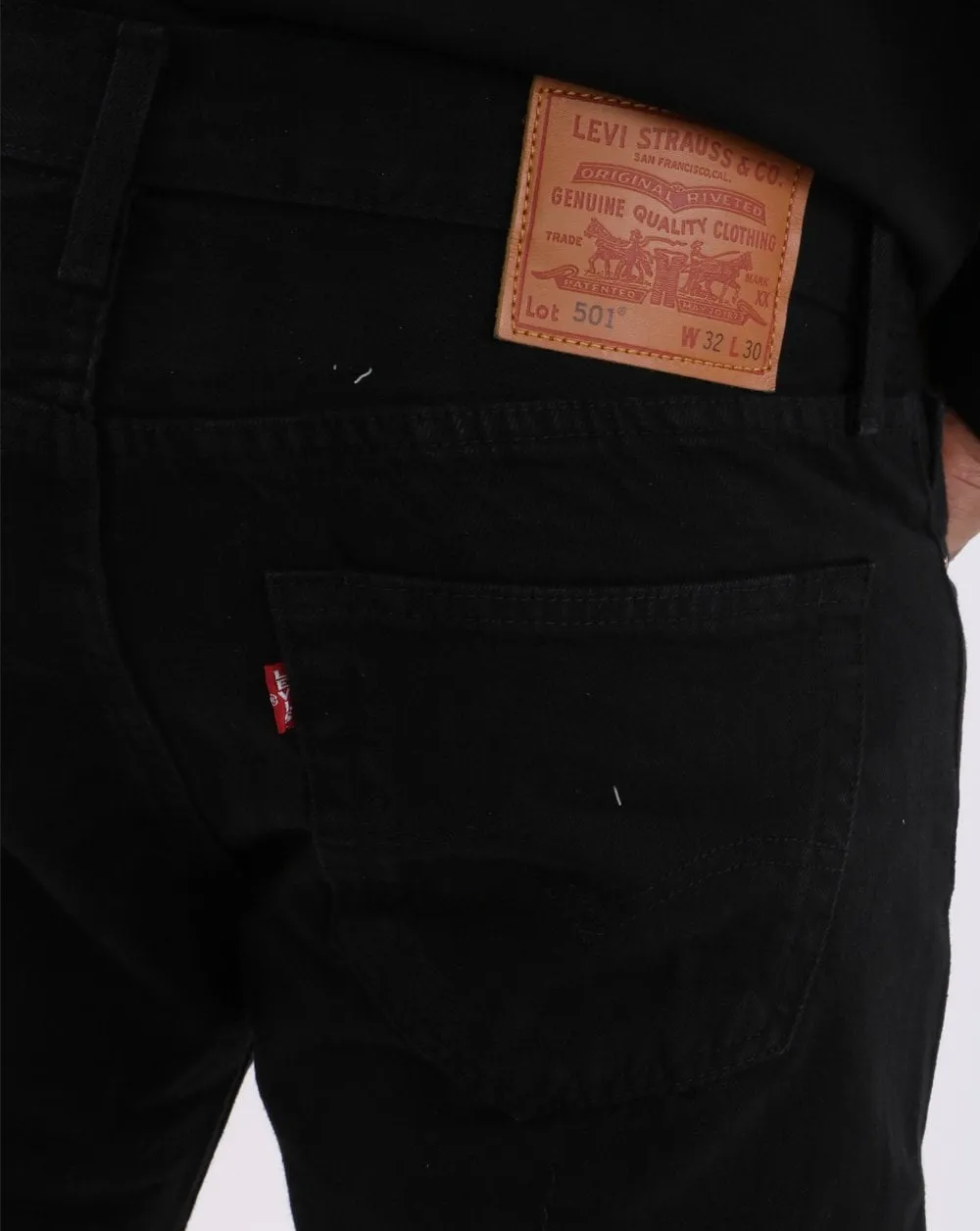 Levi's 501 Original Straight Fit Jeans Black