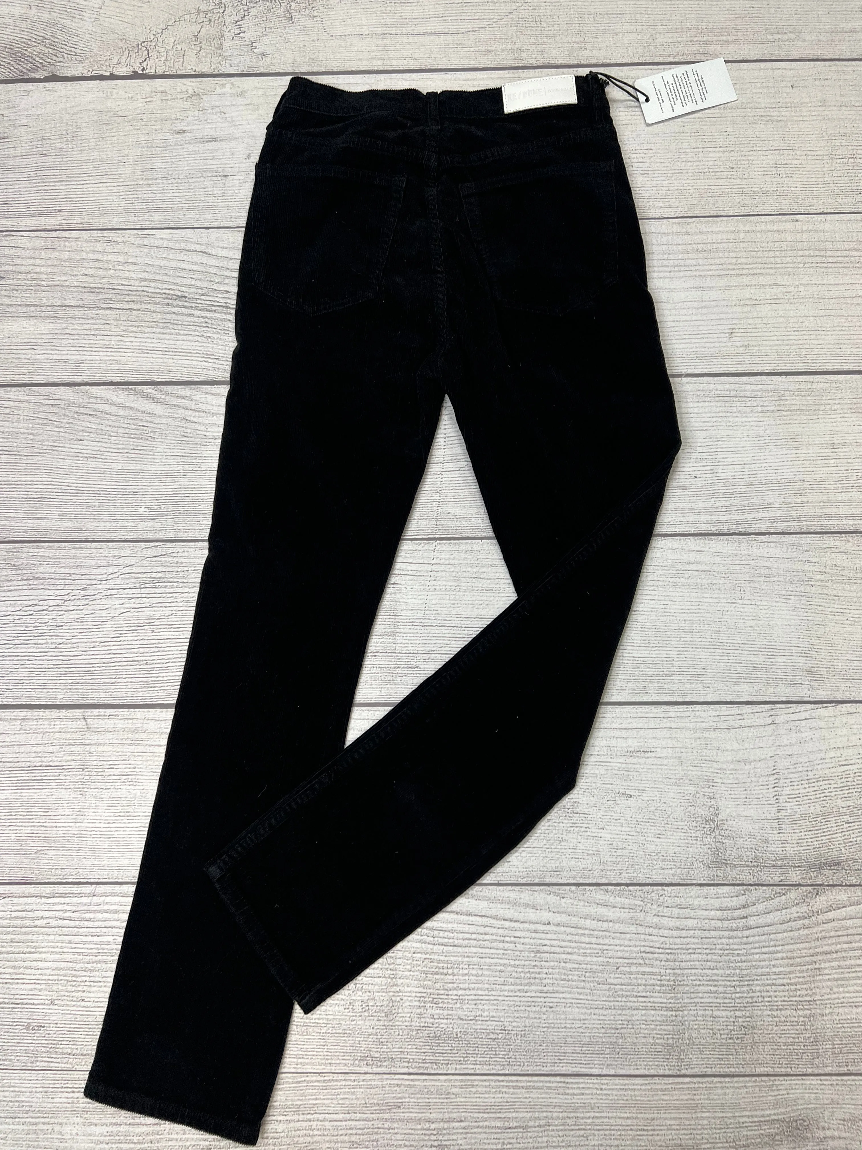 Like New! Pants Corduroy By Re/Done In Black, Size: 2