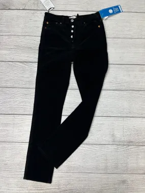 Like New! Pants Corduroy By Re/Done In Black, Size: 2