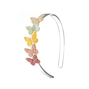 Lilies & Roses - Butterflies Peralized Headband