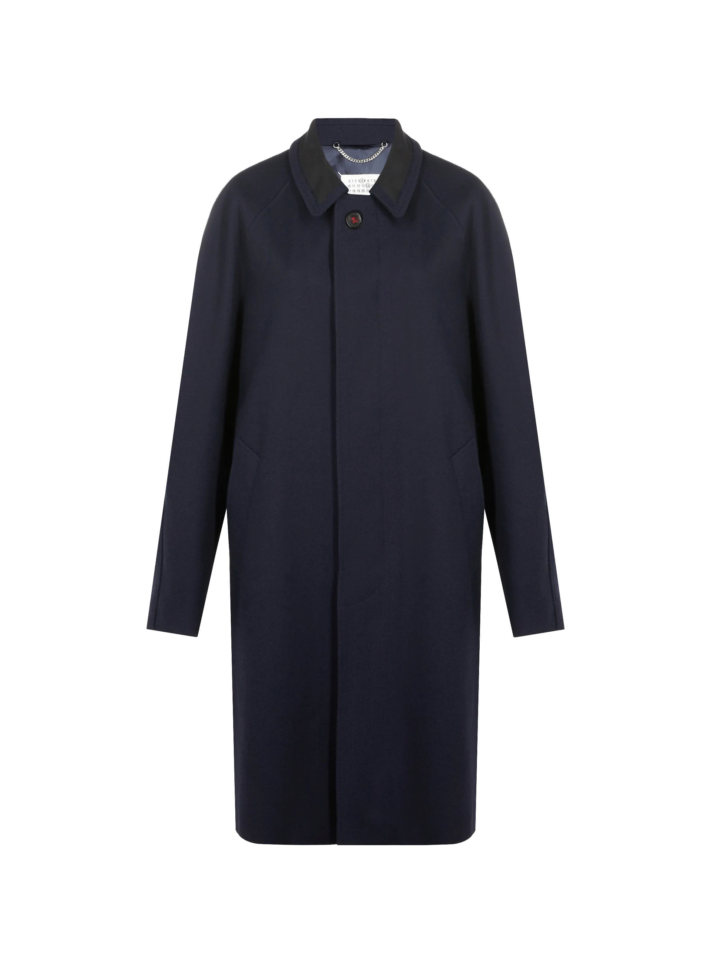 Maison margiela  Wool-blend coat - Blue