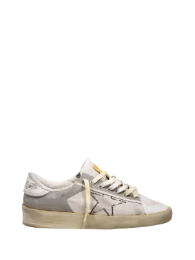 MEN GOLDEN GOOSE BEIGE LEATHER STARDAN SNEAKER